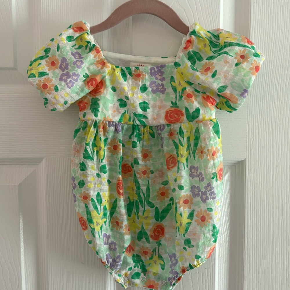 6-9m bubble romper!